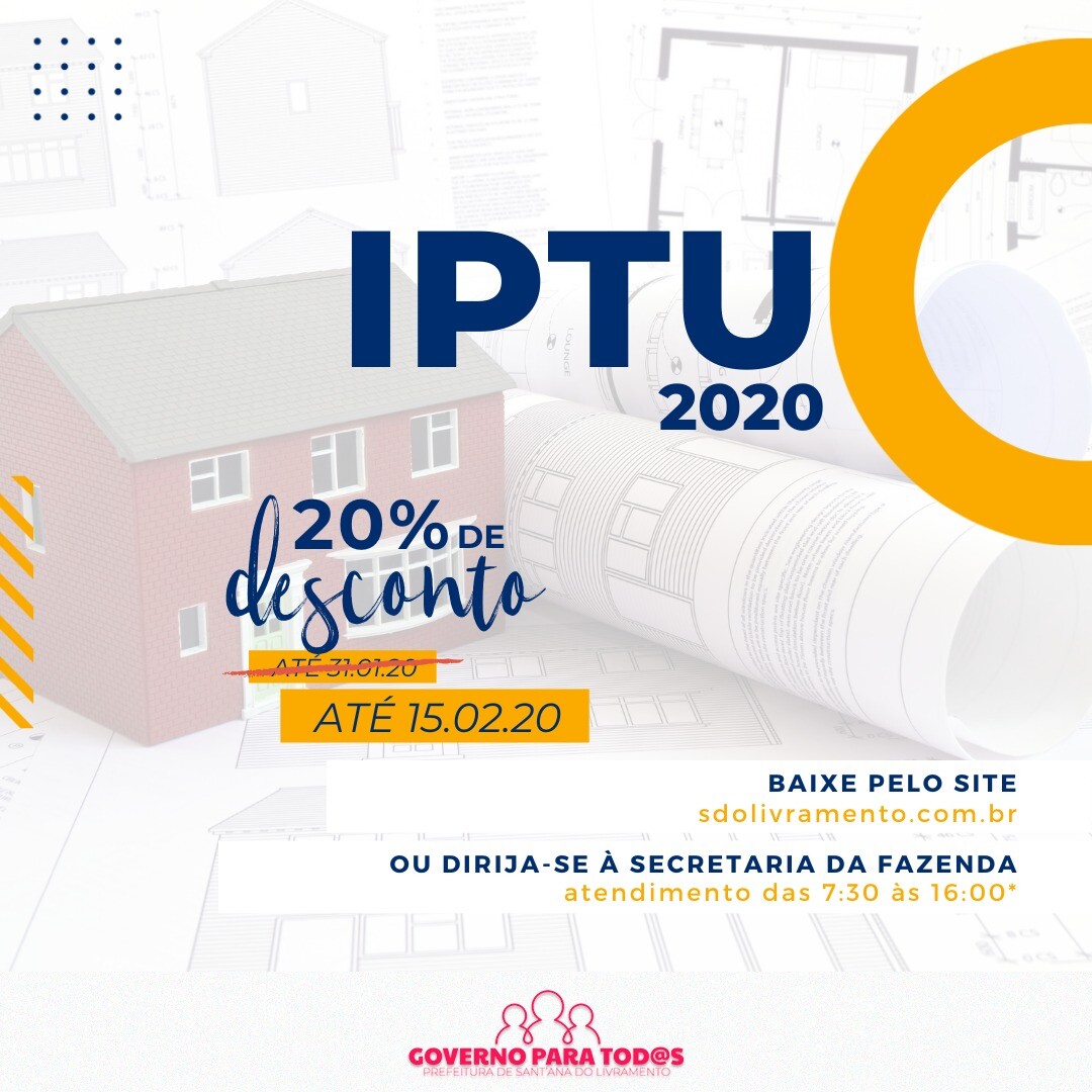 prazo-para-pagamento-do-iptu-2020-com-desconto-e-prorrogado