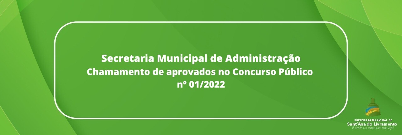 secretaria-municipal-de-administracao-diretoria-de-servicos-de-pessoal-solicitamos-o-comparecimento-dos-aprovados-no-concurso-publico-n-012022