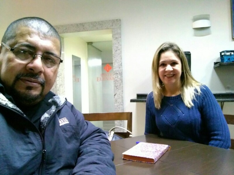 primeira-dama-se-reune-com-presidente-da-federacao-rio-grandense-de-hapkido